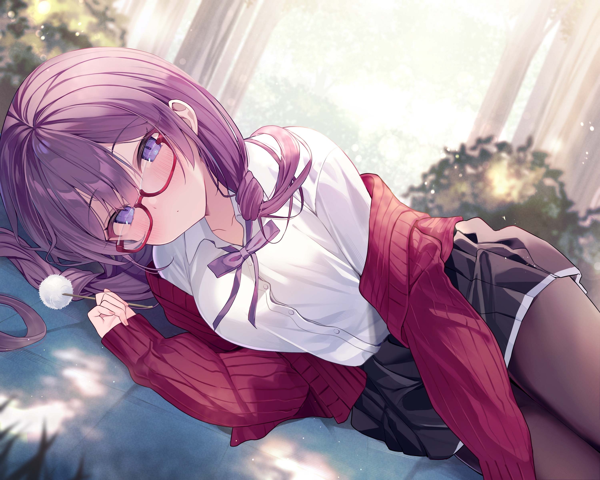 【2026年01月10日迄限定特典】高嶺の花と森の中✨～蝶華女子高校2年3組 文学系で物静かだけど大胆な女子高生 長谷見薫～【CV.関口理咲】