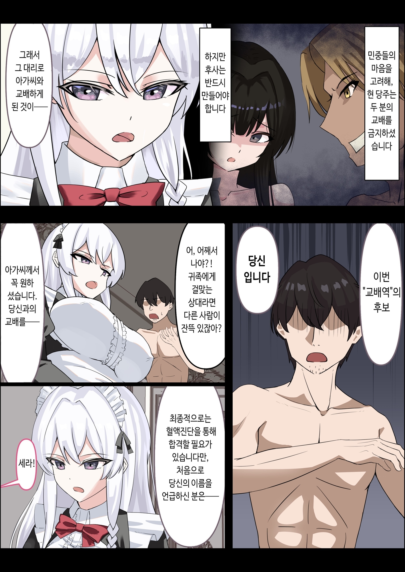 【韓国語版】お嬢様の種付役にされた俺は、名家の令嬢を孕ませるほど種付け中出しをしてしまった…1