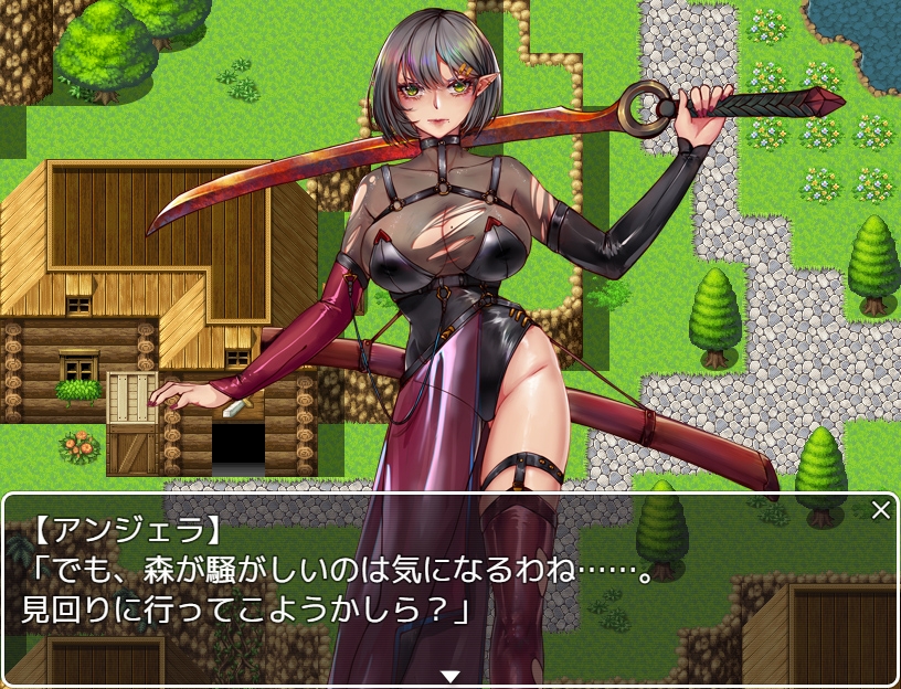 エルフの戦士 アンジェラ