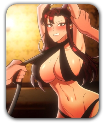 肉便器に堕ちたTS魔王、絶望した部下に巨大チンポで貫かれる。