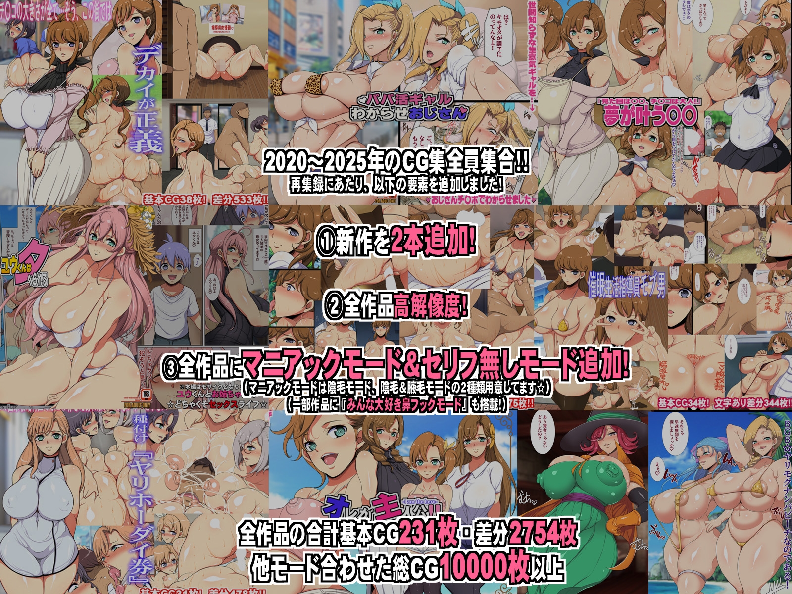 玉の輿CG集詰め合わせ(2)(新作2本+過去作8本=合計10本入り！)