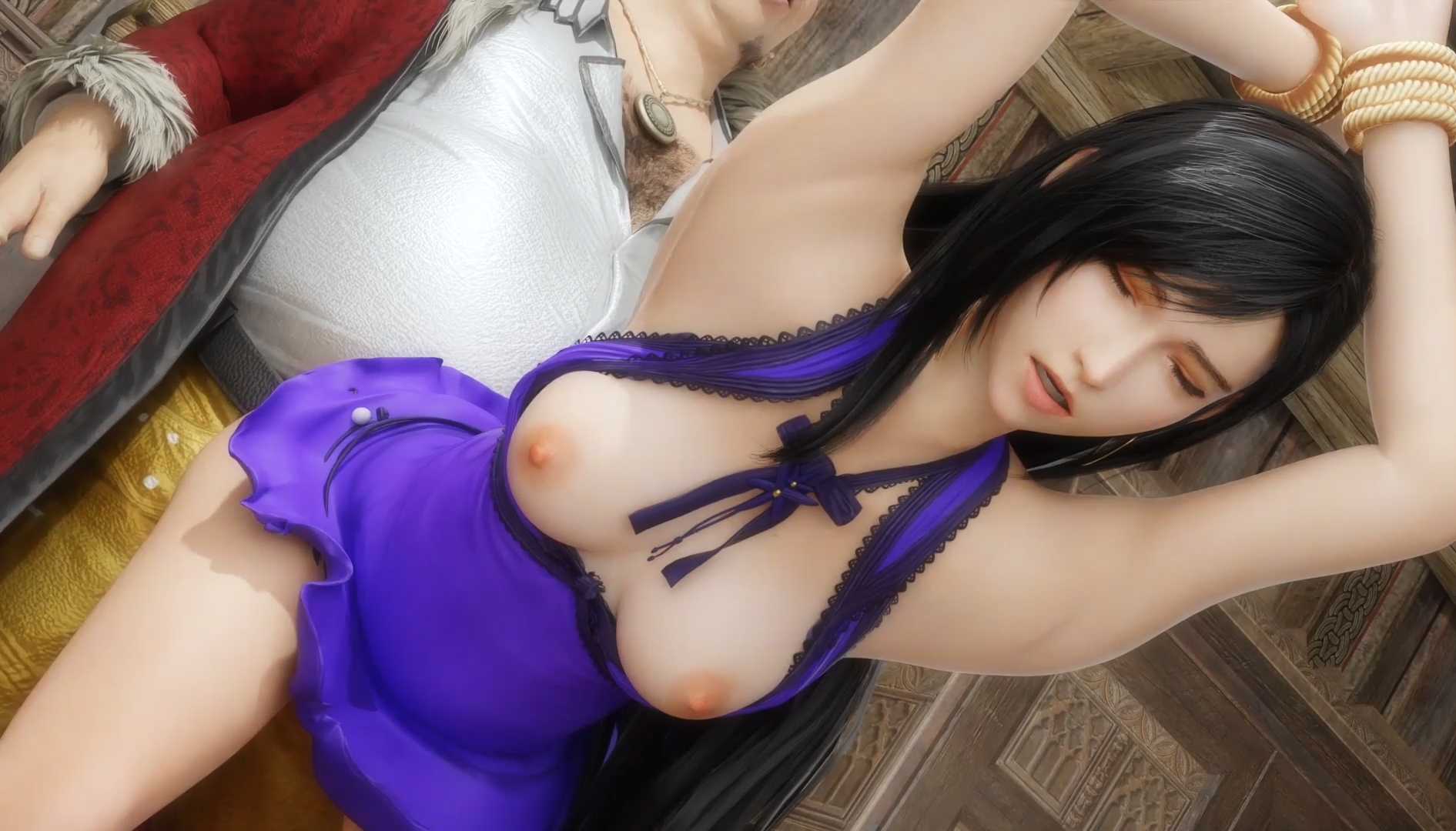 女格闘家 ティ〇ァとのセクロス2 in 富豪の館