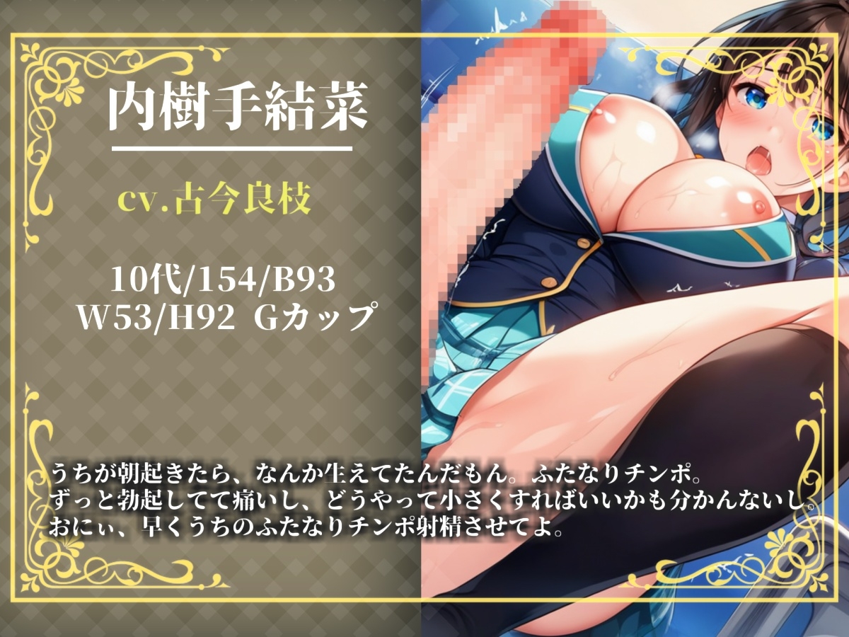 【プレミアムサウンド】おにぃ..ち●ぽヌイてくれる..? 絶倫巨大ち●ぽを持つふたなりダウナー系妹の性処理オナホとして、毎日アナルを犯される僕