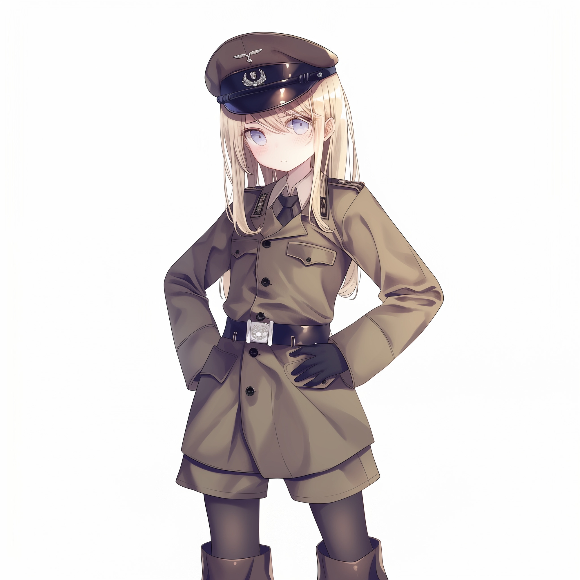 女軍人のムレムレ脱ぎたてブーツ匂い責め尋問