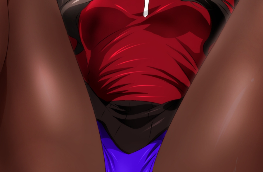 遠◯凛とミニスカブルマ黒タイツ