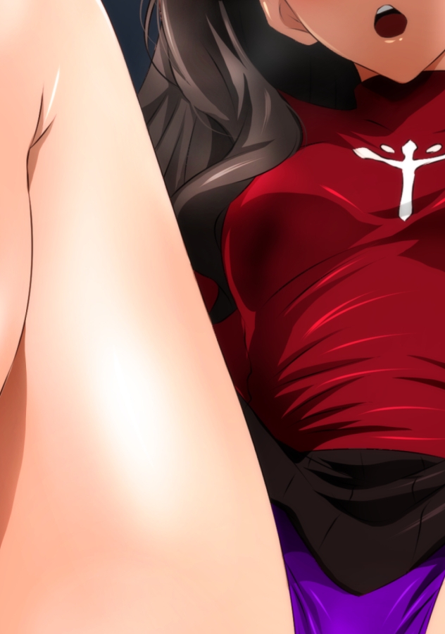 遠◯凛とミニスカブルマ黒タイツ