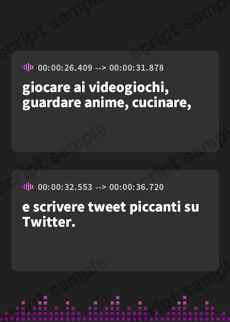 【イタリア語版】【実演オナニー】ムラムラMAXの桃色サキュバスといっしょに気持ちいいことしよっ