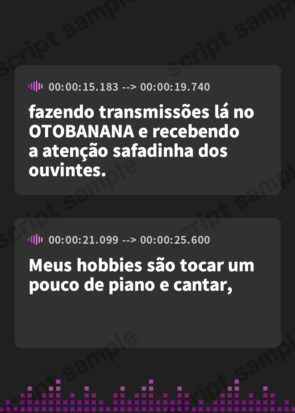 【ポルトガル語版】【実演オナニー】ムラムラMAXの桃色サキュバスといっしょに気持ちいいことしよっ