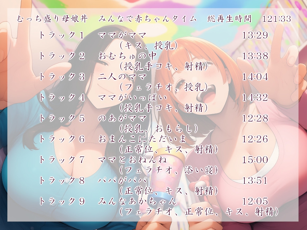 むっち盛り母娘丼 とく盛り