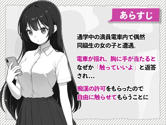 快感線直通 おさわりJK痴〇電車