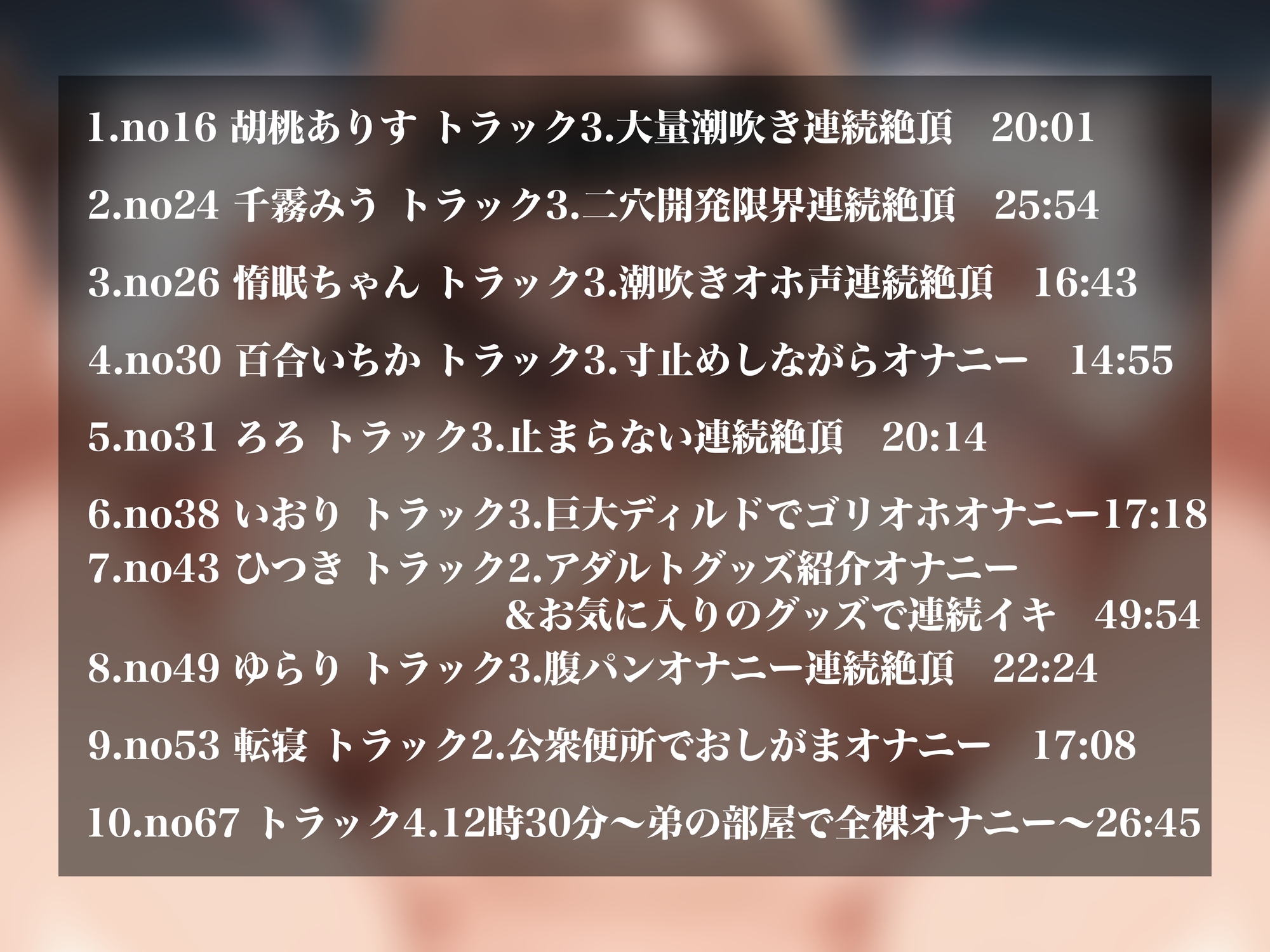 【実演オナニーNo.75-ガチでエロい女たちBEST-】素人女子が一番エロい！過去作から一般/裏垢女子のドスケベオナニーを厳選しました！！