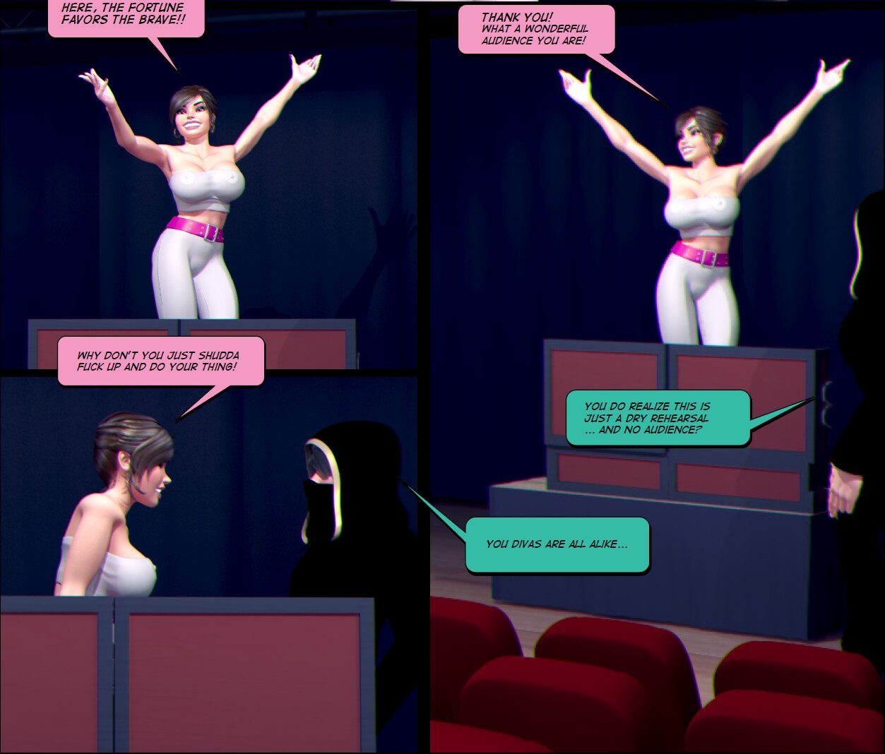 Magic Box - Difficult Assistant comic