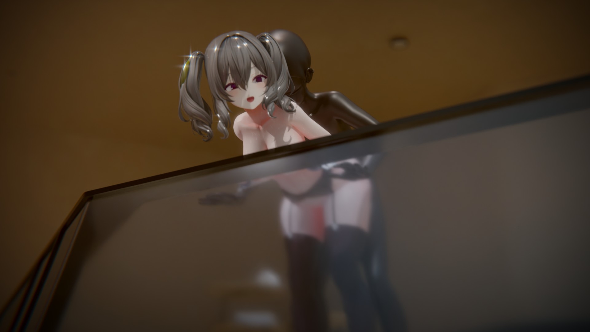 夜のヒメゴト ～ガラス越しのカラダ～