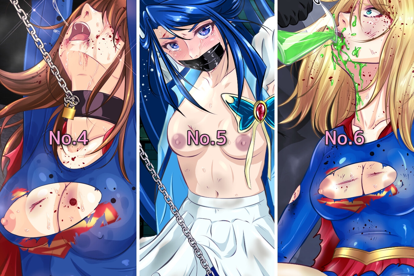 【pixiv投稿200回記念】ブクマ数TOP10のCG集