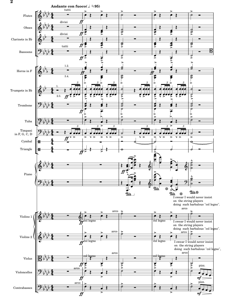 Concertini con fuoco (コンチェルティーニ・コン・フオーコ)