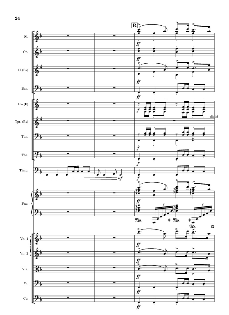 Concertini con fuoco (コンチェルティーニ・コン・フオーコ)