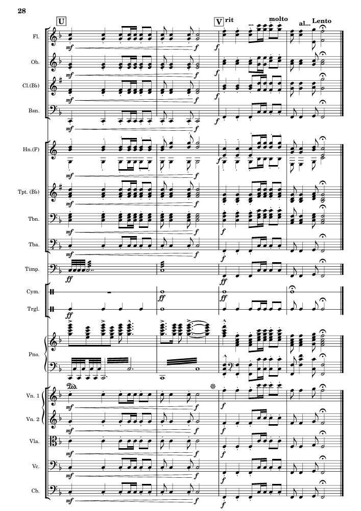 Concertini con fuoco (コンチェルティーニ・コン・フオーコ)