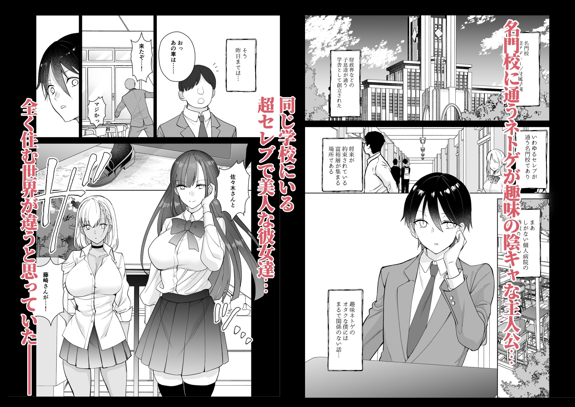 クラスの憧れの巨乳JKと種付けセックスする話