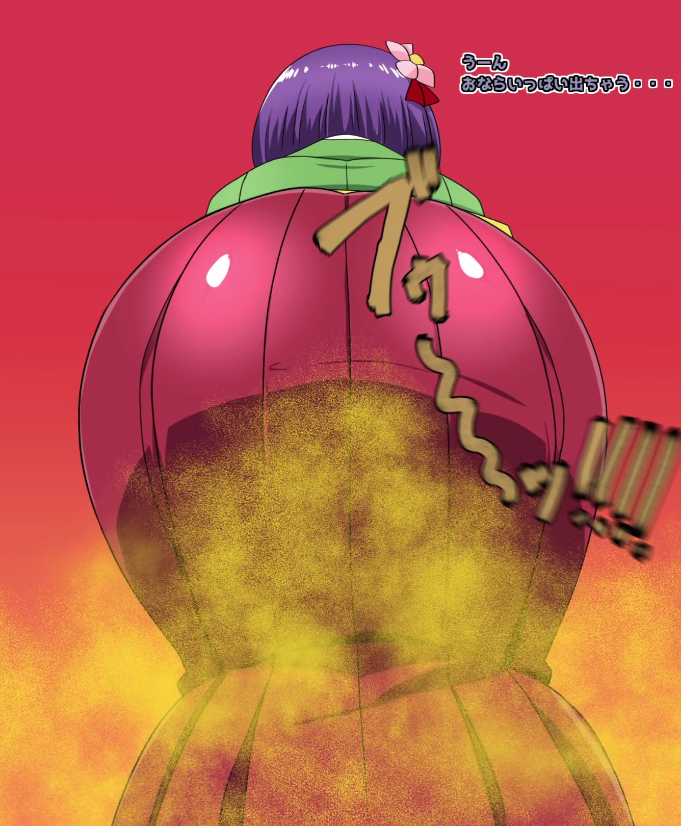 おなら・放屁イラスト&アニメ動画集(7)