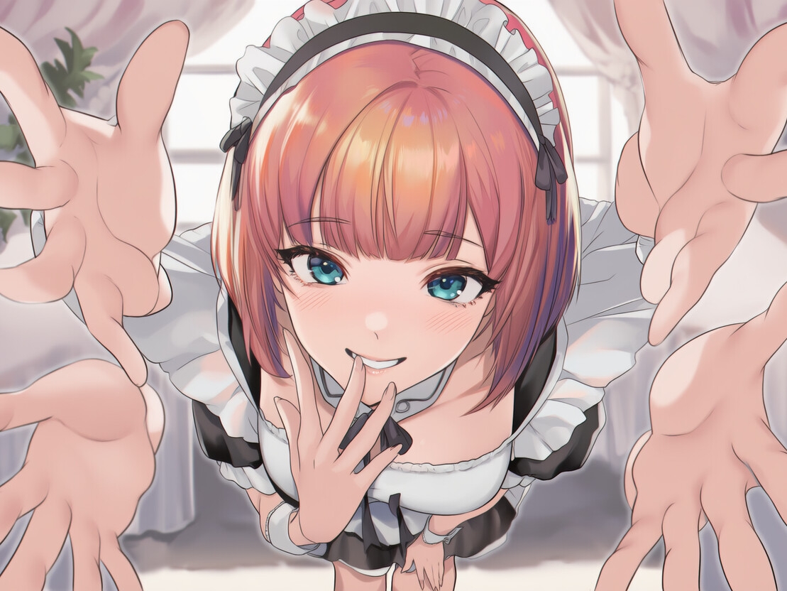 【中文音声】超能力女仆的隔空特殊榨取 男性向M向