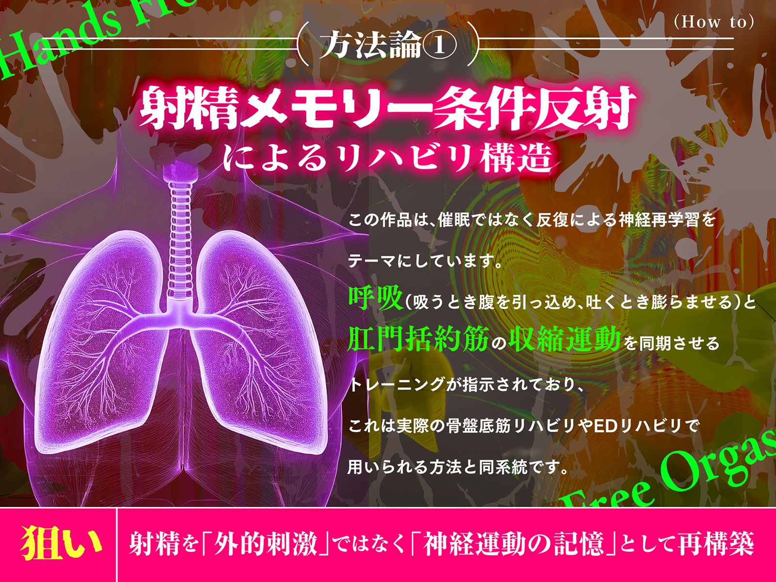 【催〇式】本当にできる！究極に気持ちイイ「かんたんノーハンド射精」メソッド【勝手に出ちゃう 】