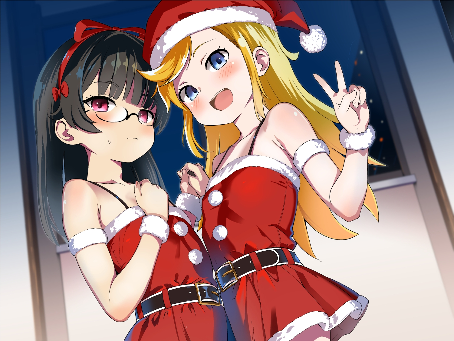 妹の友達の陰キャ×留学メ○ガキの聖夜のW夜○い耳ほじりで俺は敗ける。