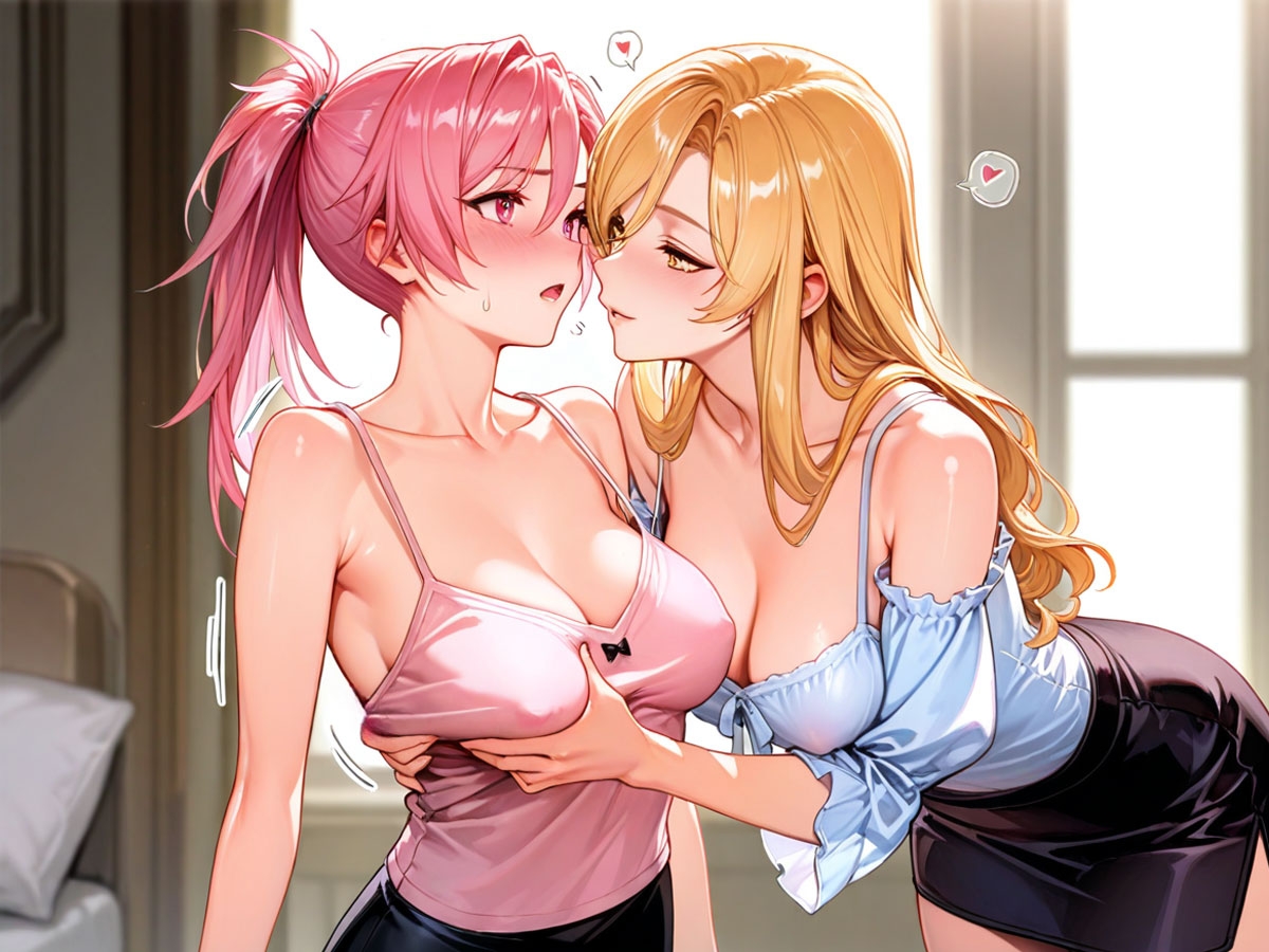 【NTR】童貞の俺に初めてできた彼女を双子の姉に寝取られた件【百合】