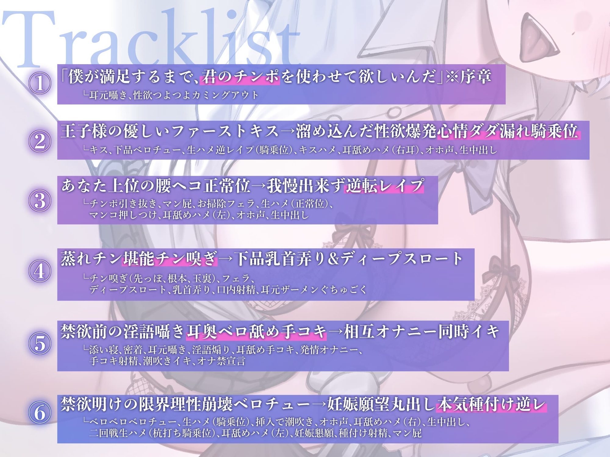 【心情漏れ無声オホ/事後差分イラスト付き】低音イケボ王子様JKのムラつき解消チンポ係～全校生徒の憧れ女子の密着ド下品貪り逆レ～【KU100】