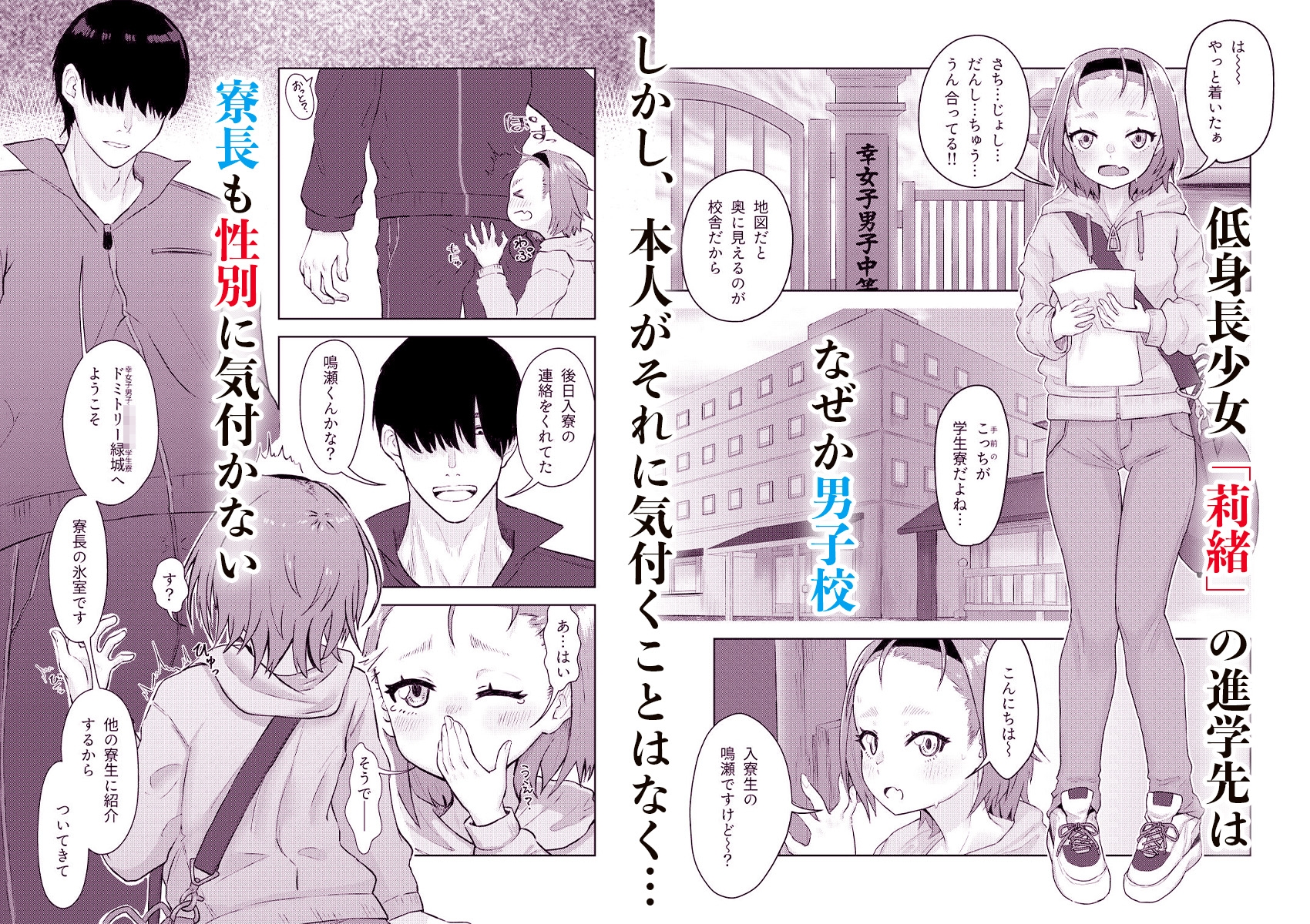 全寮制男子校に進学した自爆っ娘がオナ保健委員になるまで