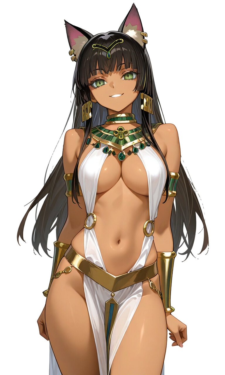 【1時間】褐色バステト神はパイズリ占いがしたい～未来永劫あなた(ご主人様)にお仕えします♡〜【ファンタジー/けもみみ/KU100バイノーラル】