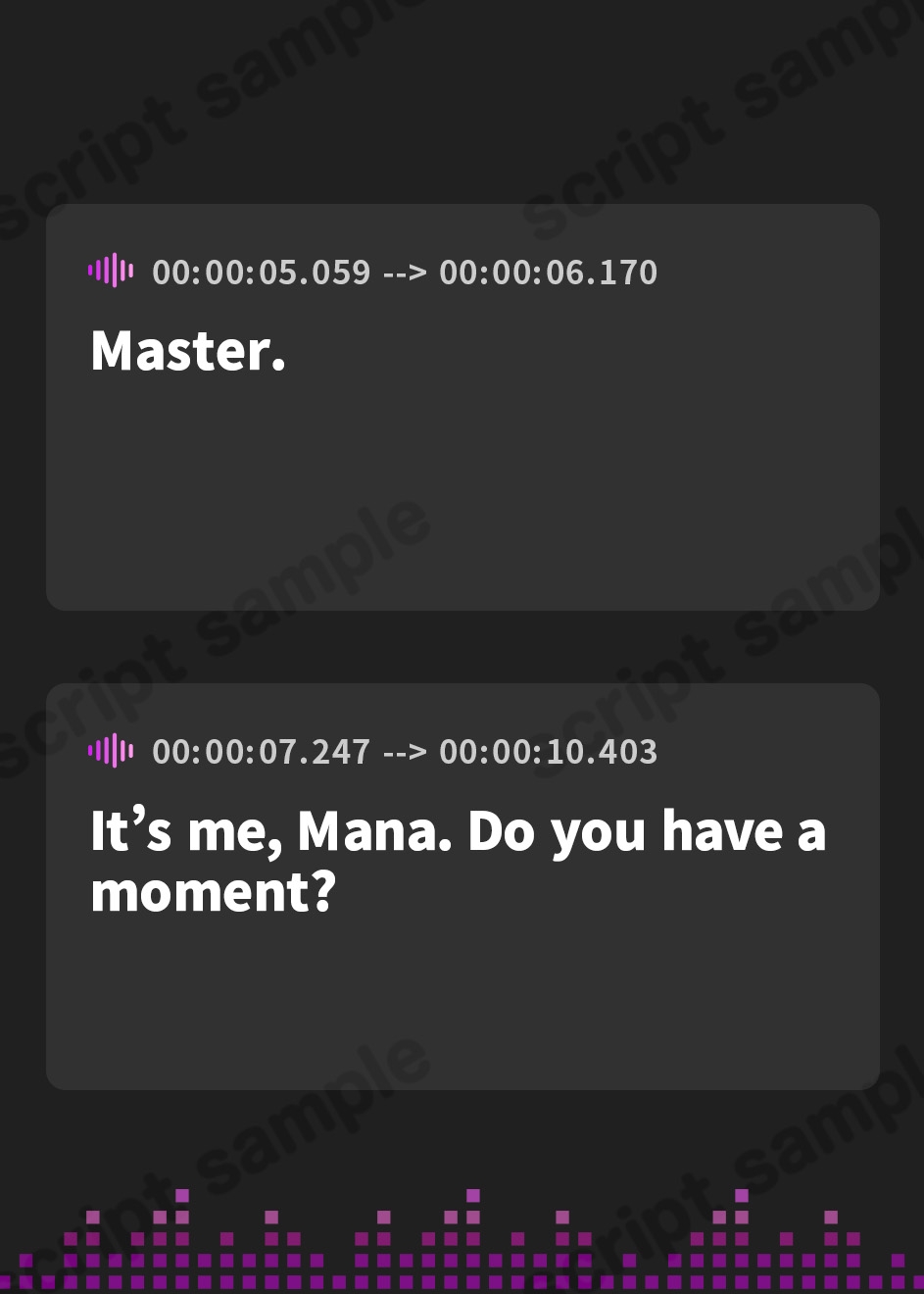 【英語版】メイドのマナちゃんに耳かきしてもらおう