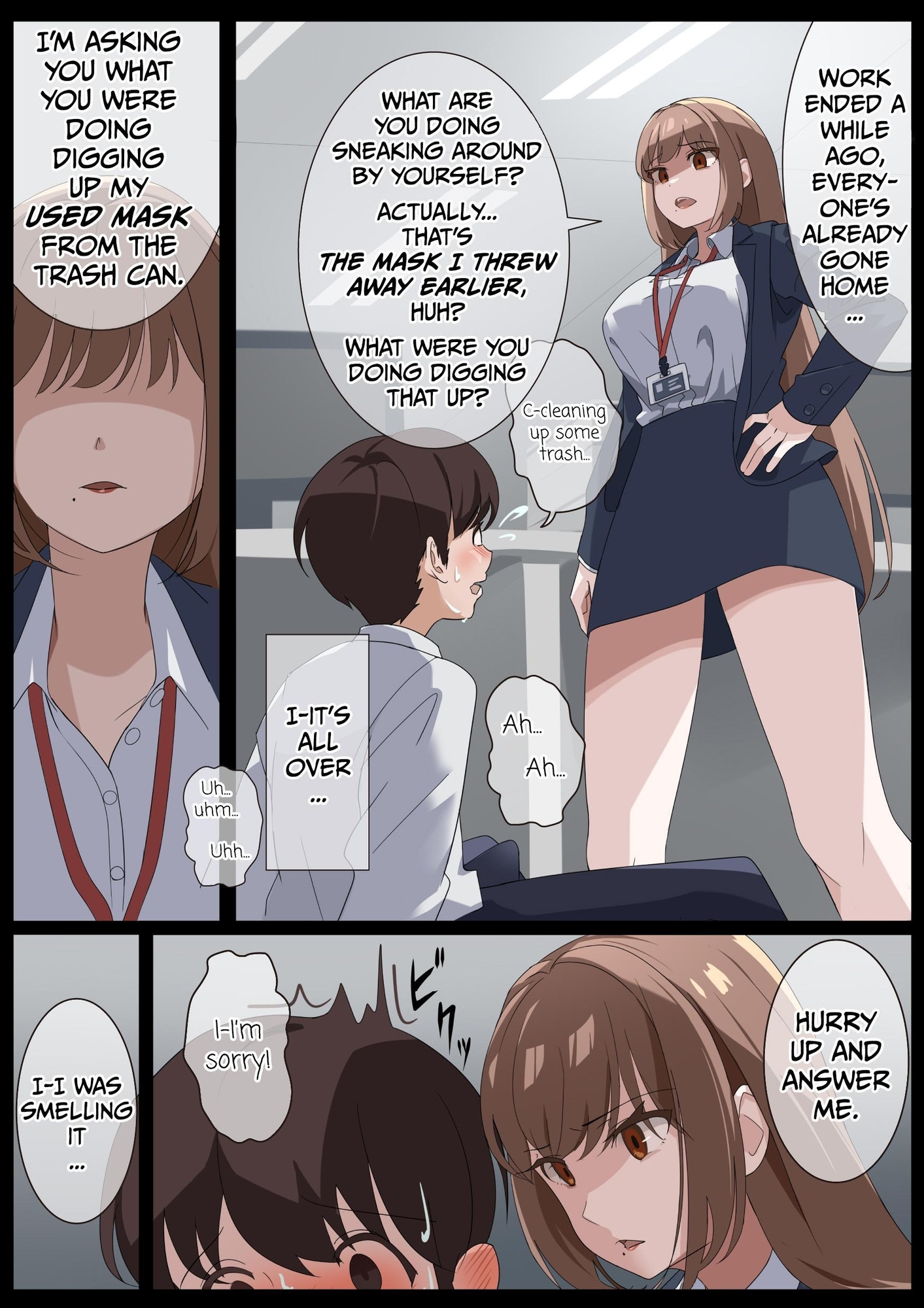 【英語版】美麗様の唾責め