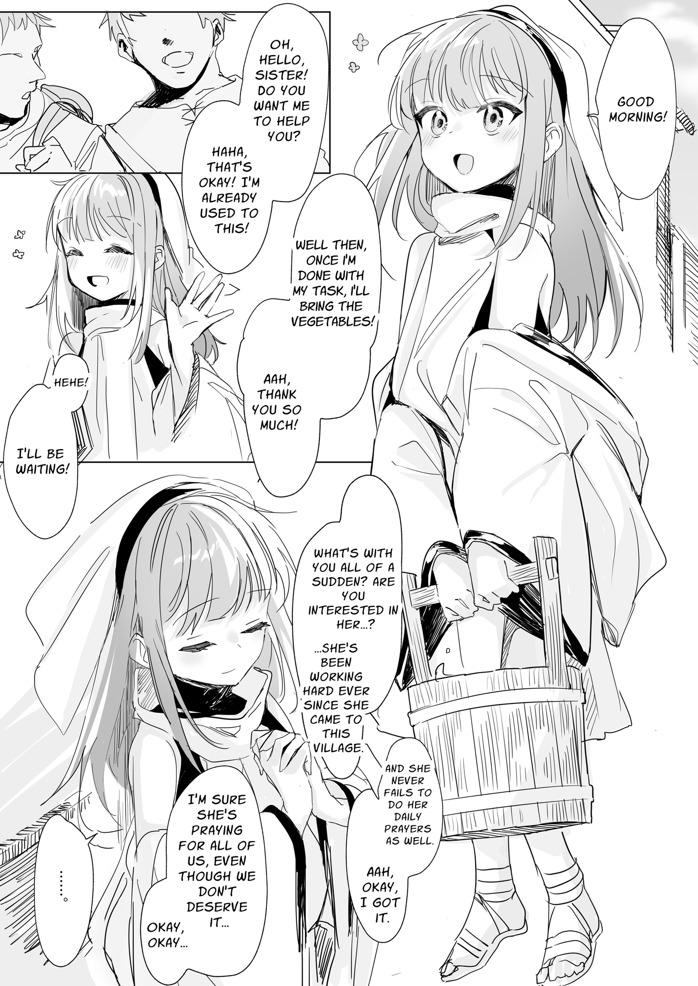 【英語版】シスター×ゴブリン