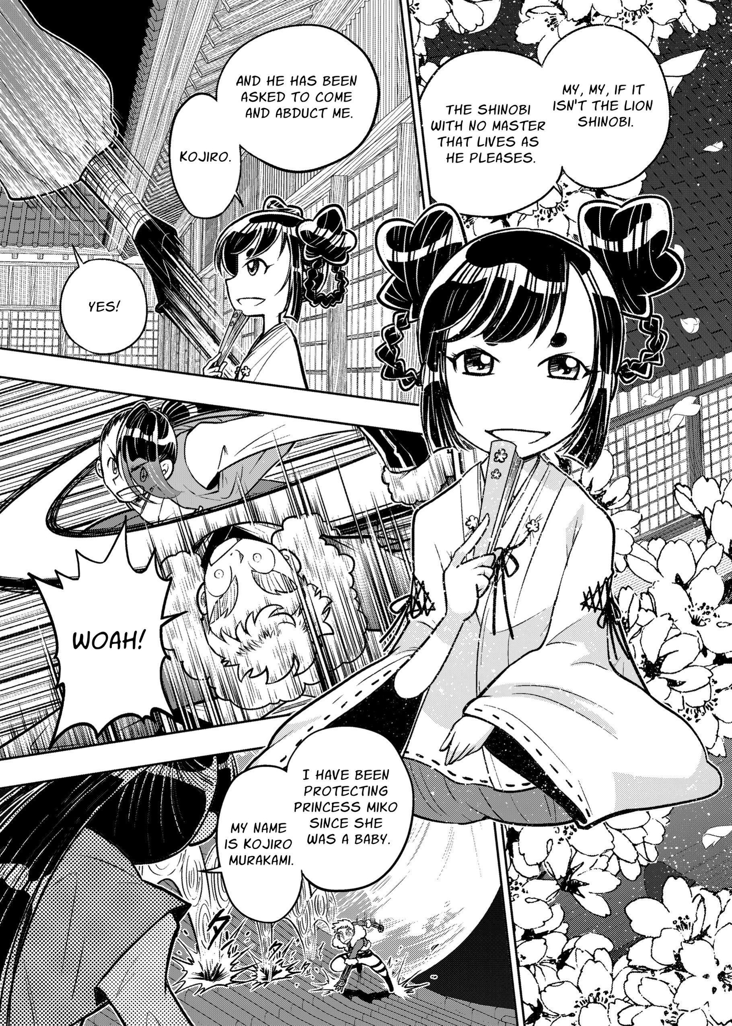 【英語版】獅子奮迅～忍者と姫と侍～