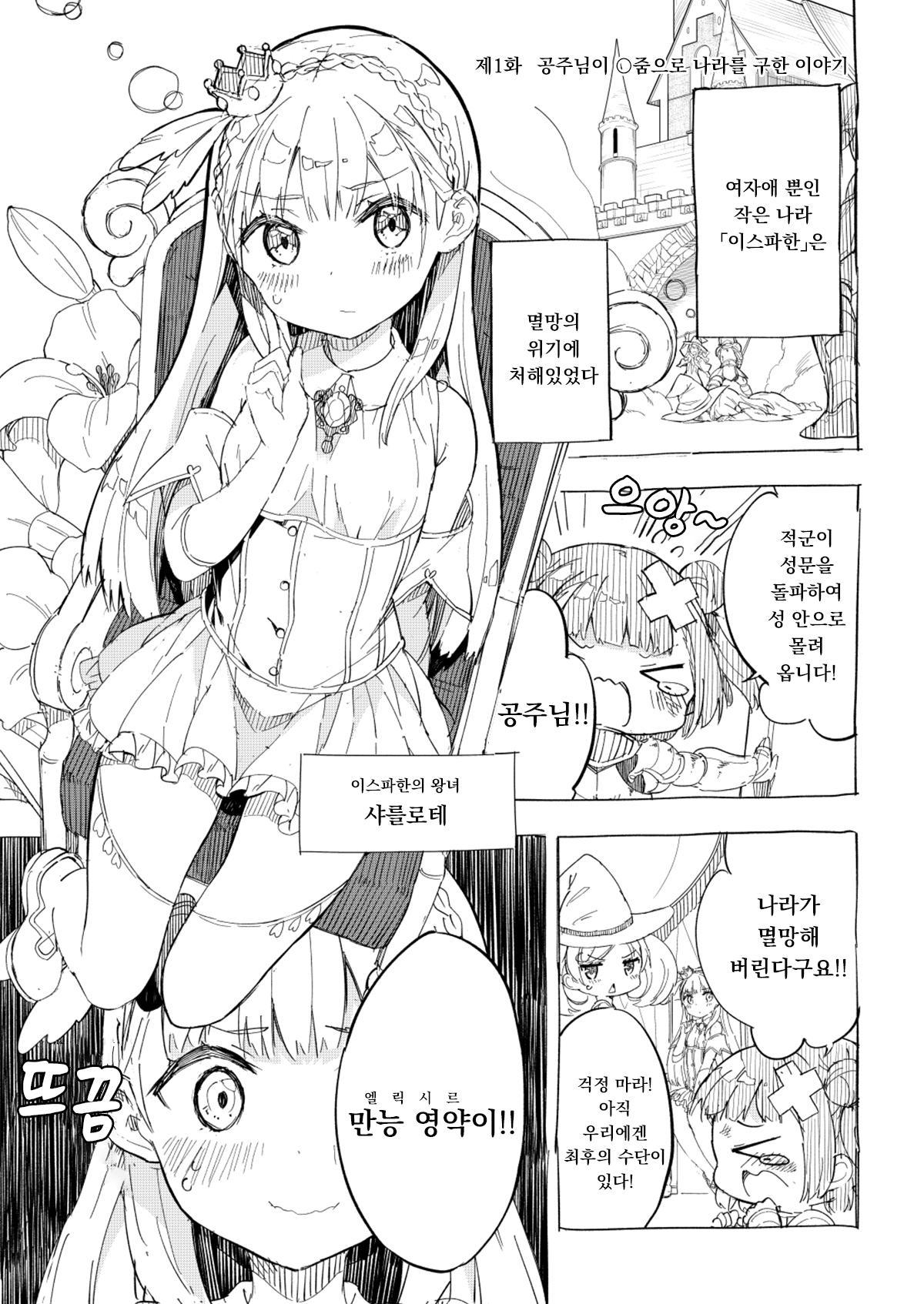 【韓国語版】姫さまそれは聖水ですか?R-18版