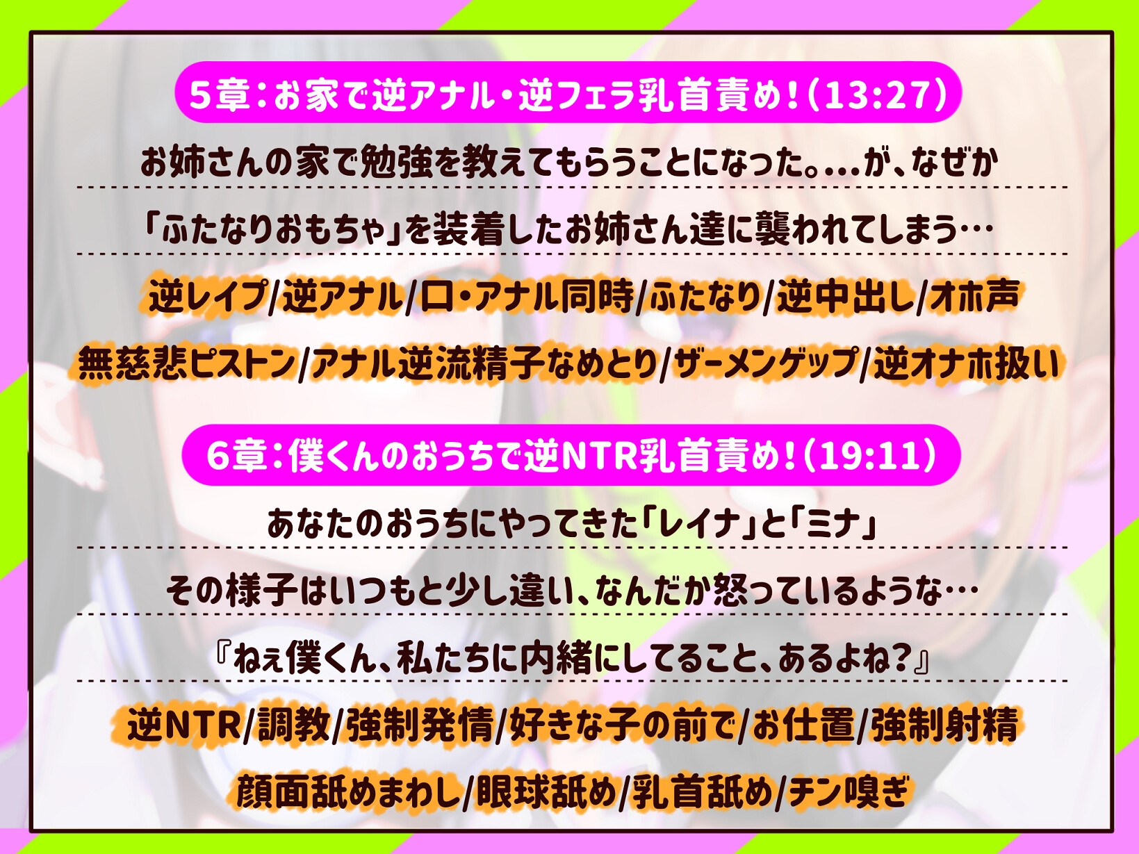 【M向け】【乳首調教】乳首コントロール〜FPSで知り合ったお姉さん達に僕の乳首が壊されるまで〜【奴○堕ち】