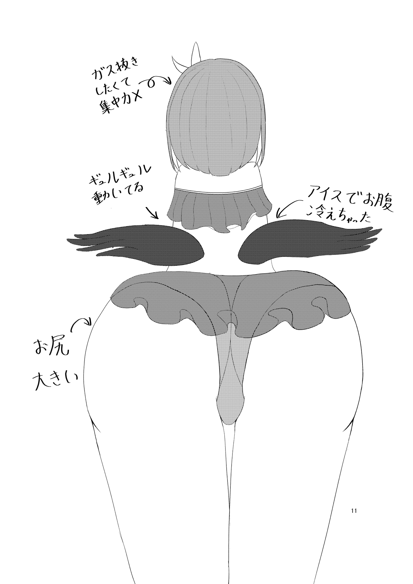 トリニティのお腹事情