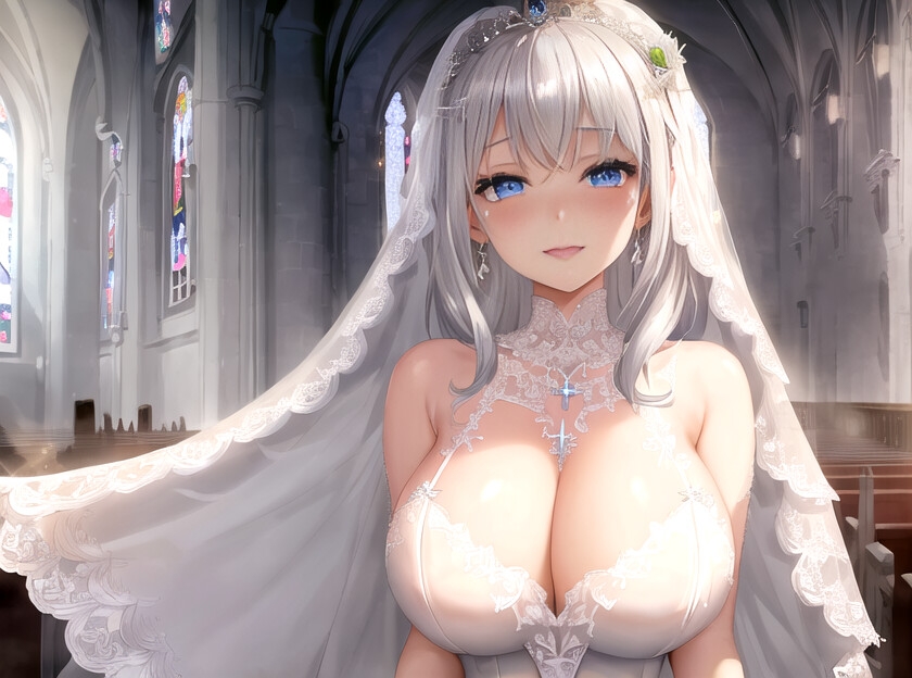 甘えん坊な銀髪巨乳メイドは幼馴染の旦那様に愛されたい~ゼロ距離密着添い寝でこっそりラブ堕ち性活~【バイノーラル/中出し/ラブラブ】