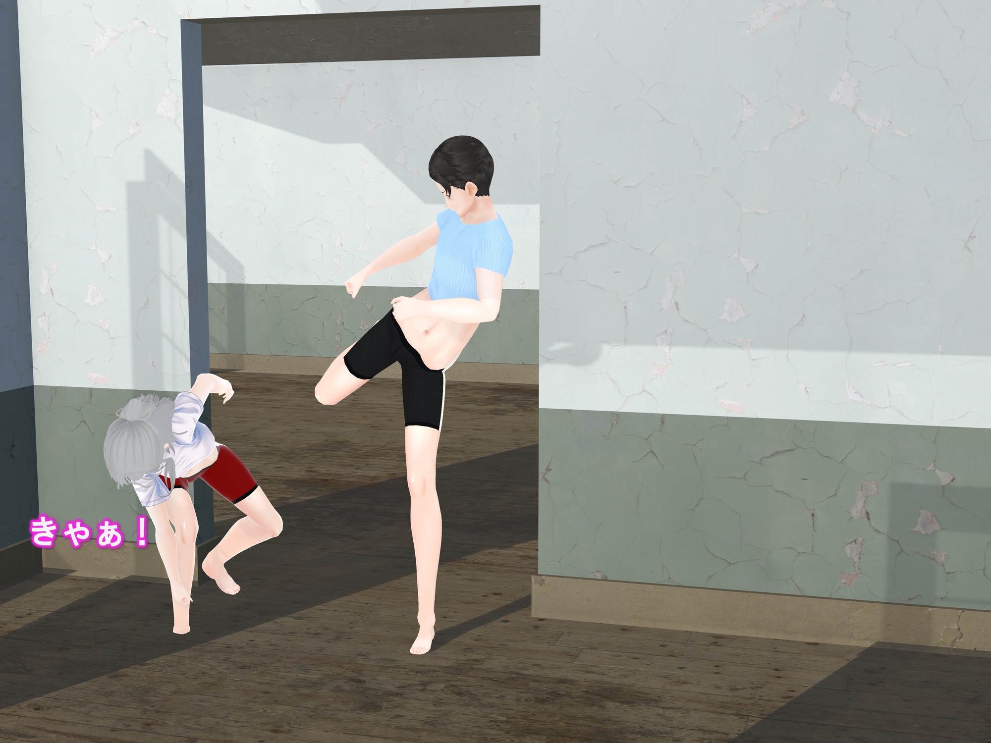 女子だけ成長 男子を追い抜く 成長音～キックボクシング編～