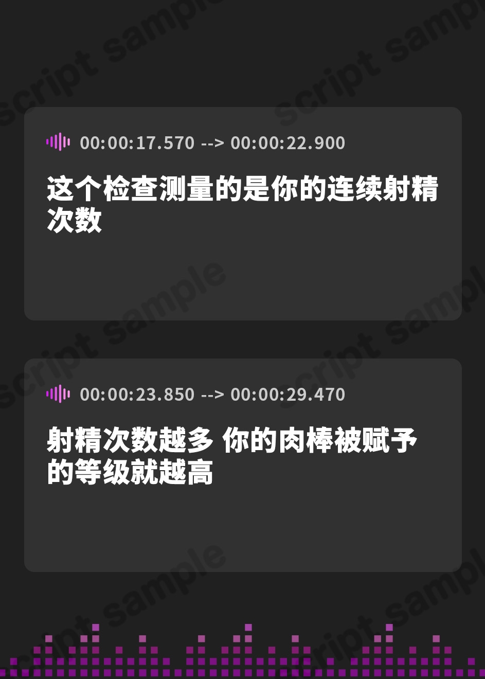 【簡体中文版】【ちんぽランク認定証付き】射精方法でランクが変わる!妖艶な美女検査官による『ちんぽ格付け』オナサポ