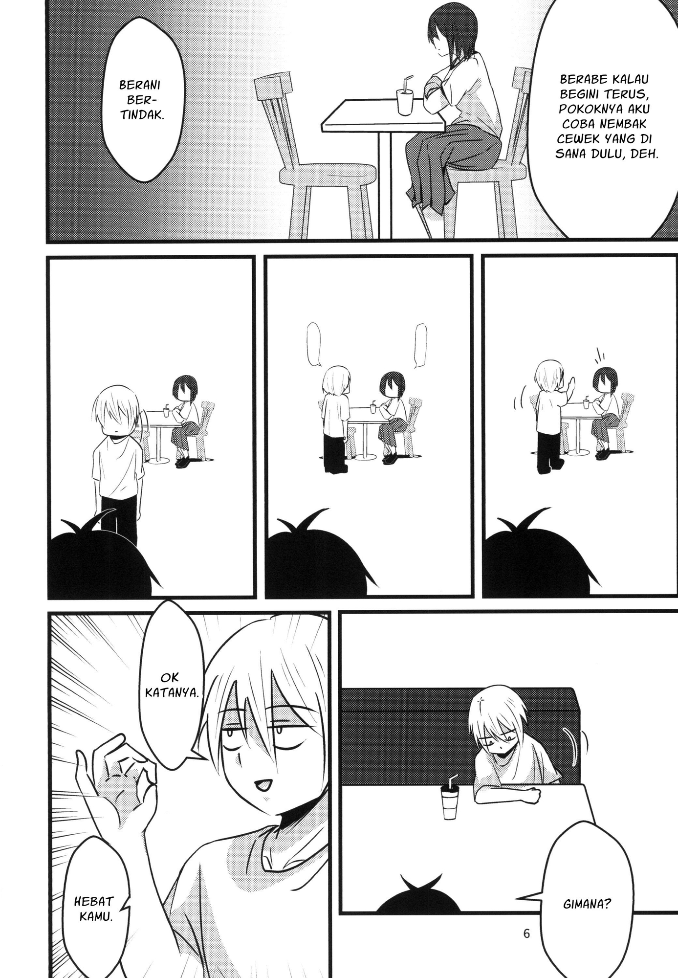 【インドネシア語版】淡々カップル漫画～高校編～1