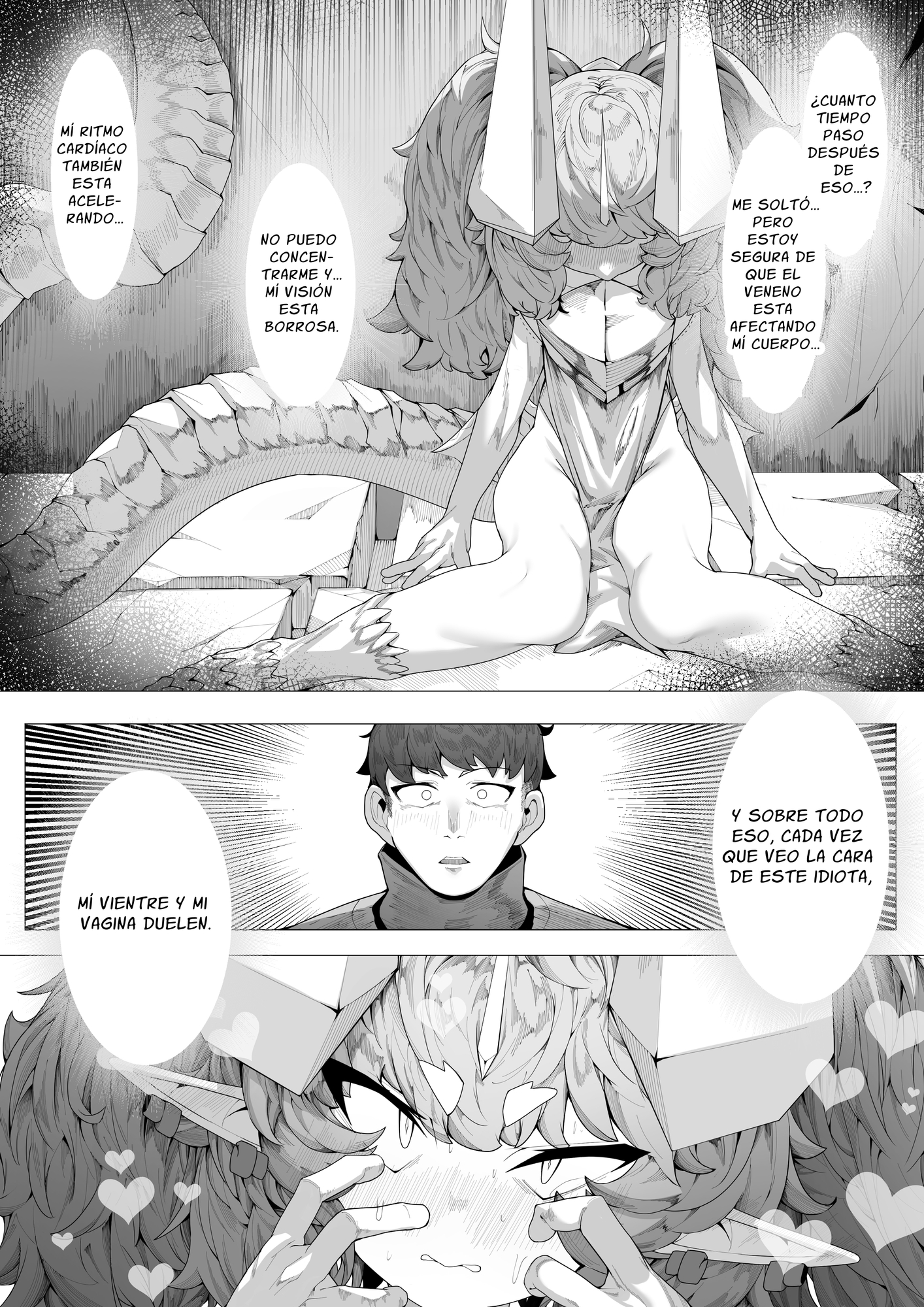 【スペイン語版】竜人である我が己で育てたとはいえ人間の弟子に負けるわけないが?