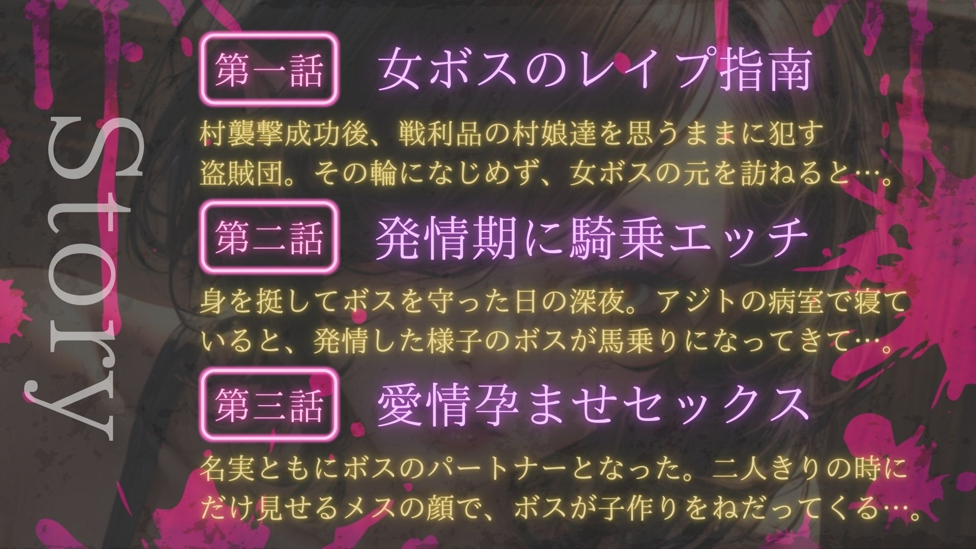 獣人盗賊団の妖艶で姉御肌なボスに惚れ込んだので、いつかボスを俺だけのメスにしようと思う【ボスのレ○プ指南/発情騎乗位など】