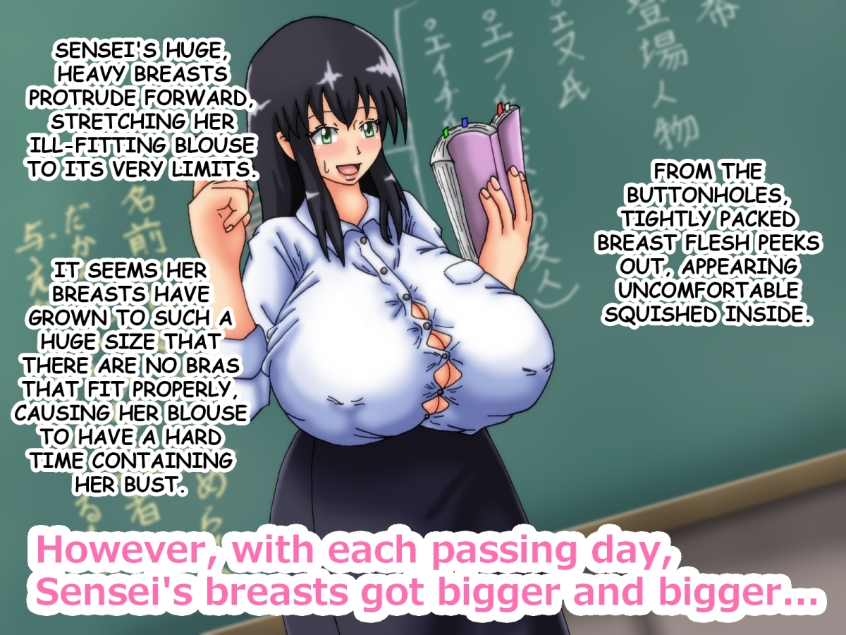 My Favorite Teacher's Boobs Have Grown Too Big!(English version)