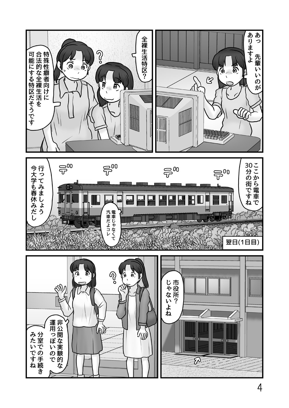 全裸で生活してみる