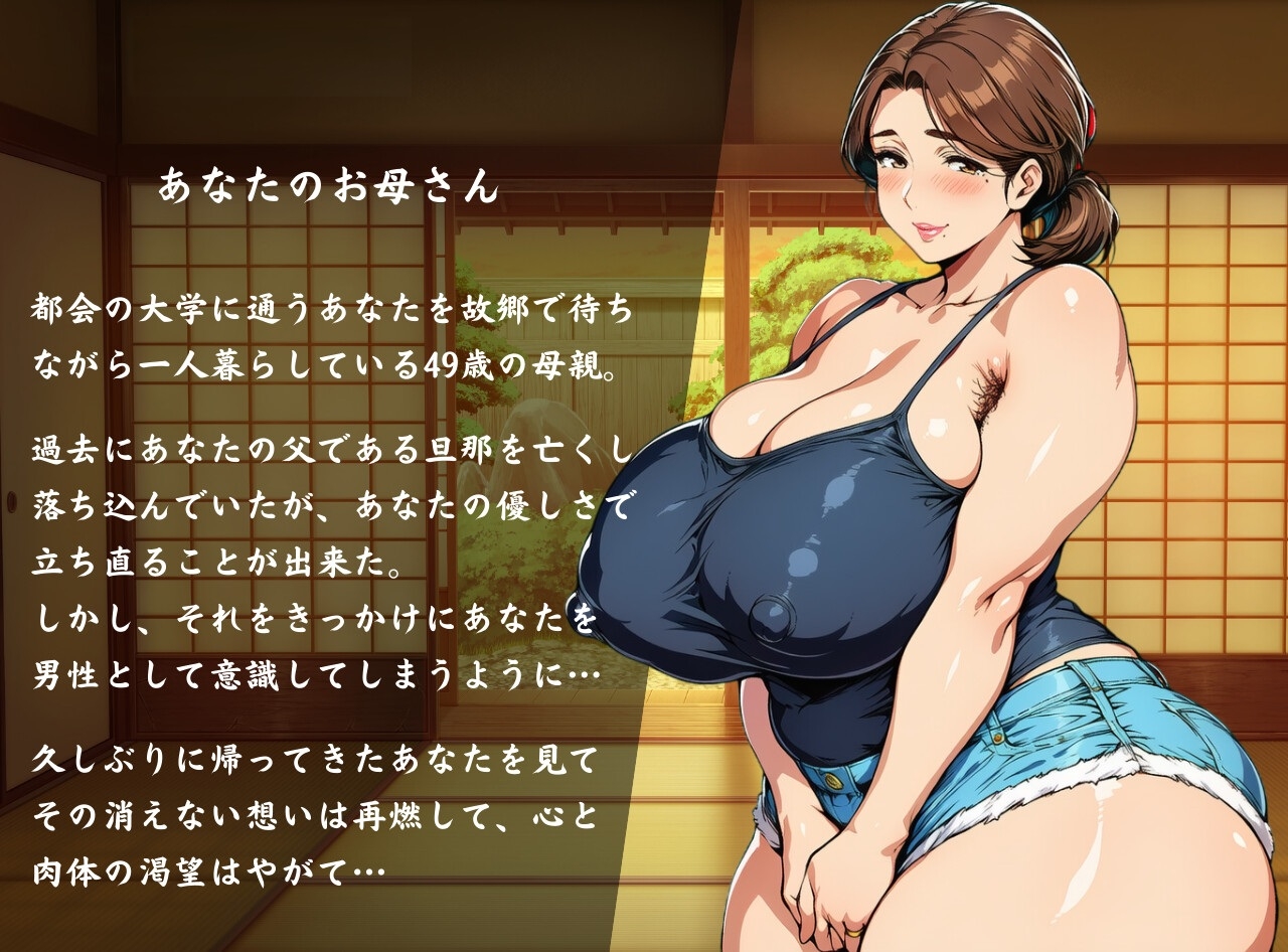 実母の胎内(かあさんのなか)にお還りなさい ～真夜中の母子は禁断の受精交尾に耽る～