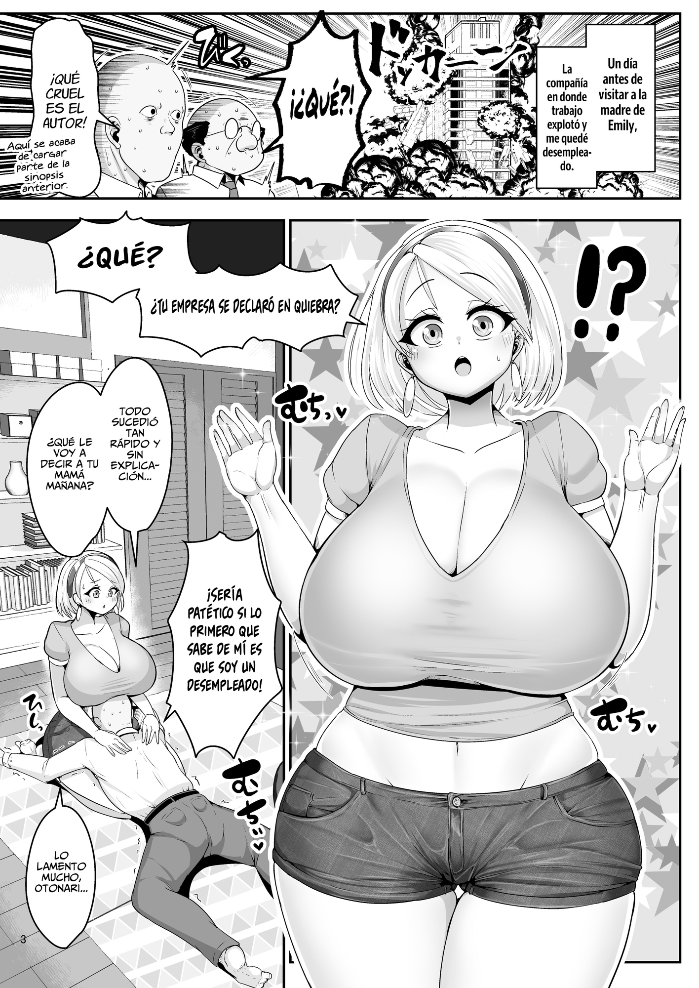 【スペイン語版】Hだいすき金髪白人爆乳留学生が隣の部屋に引っ越してきた!!2～ママも俺のセフレになった!!～