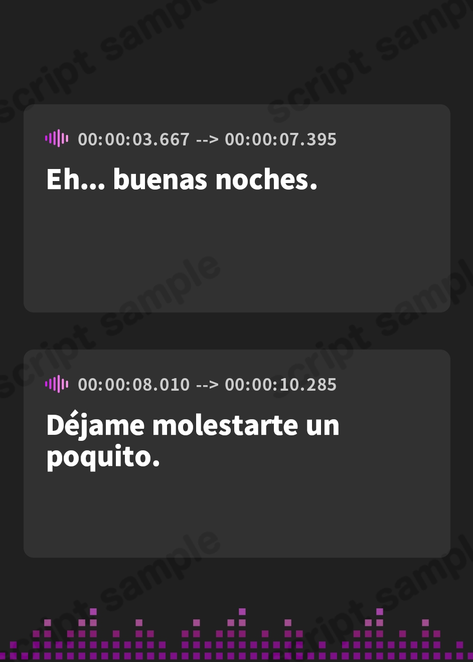 【スペイン語版】搾精専属契約～お姉さんサキュバスと密着濃密オホ交尾