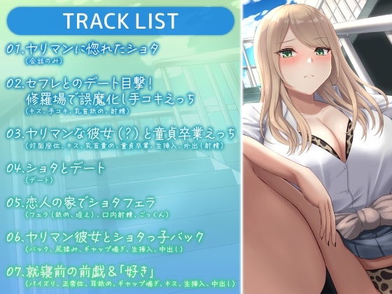 【期間限定55円】もしヤリマンギャルがビッチにヤれない健全ショタと付き合ったら…?<KU100>