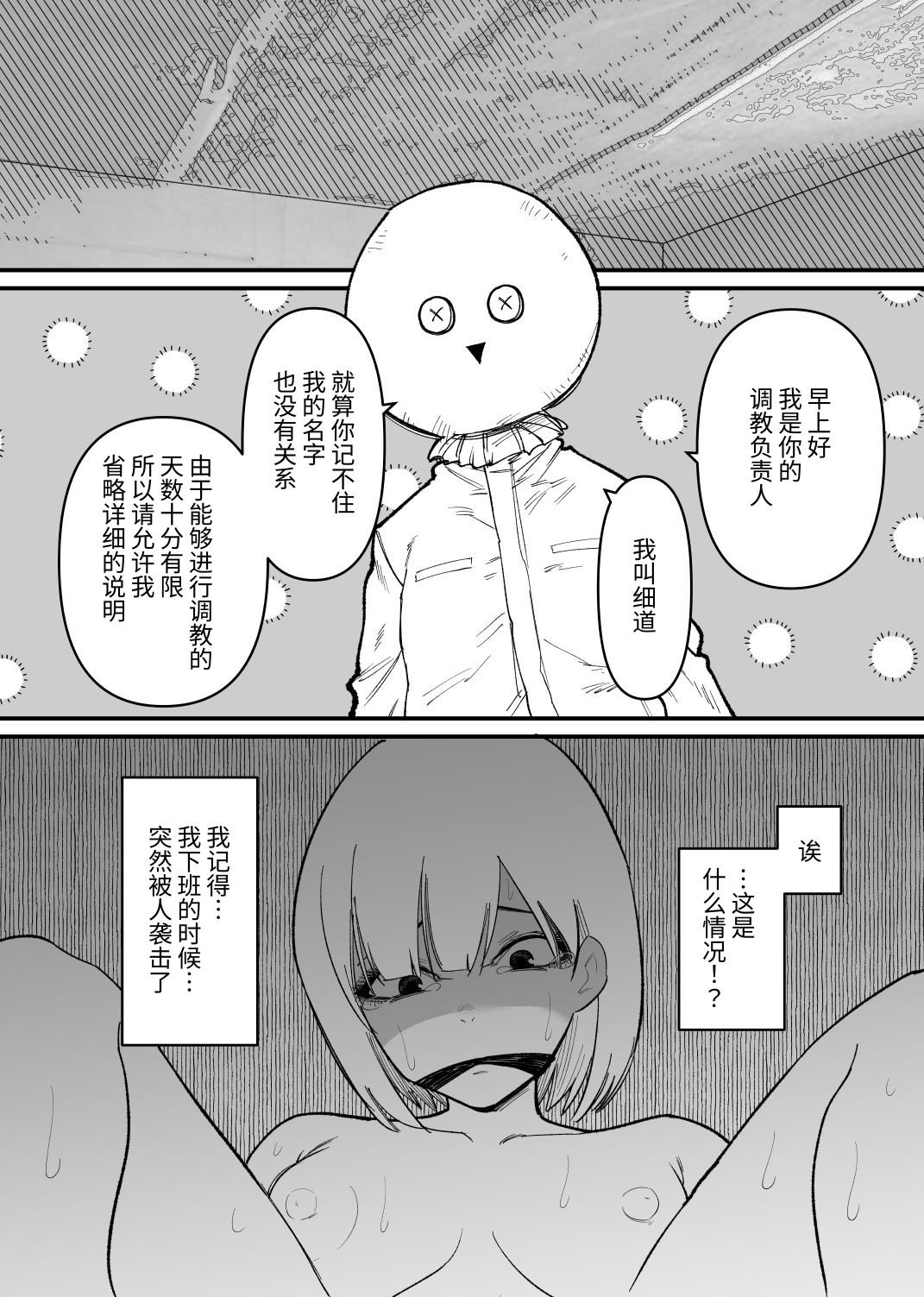 【簡体中文版】拉致調教サービス 尿道開発編